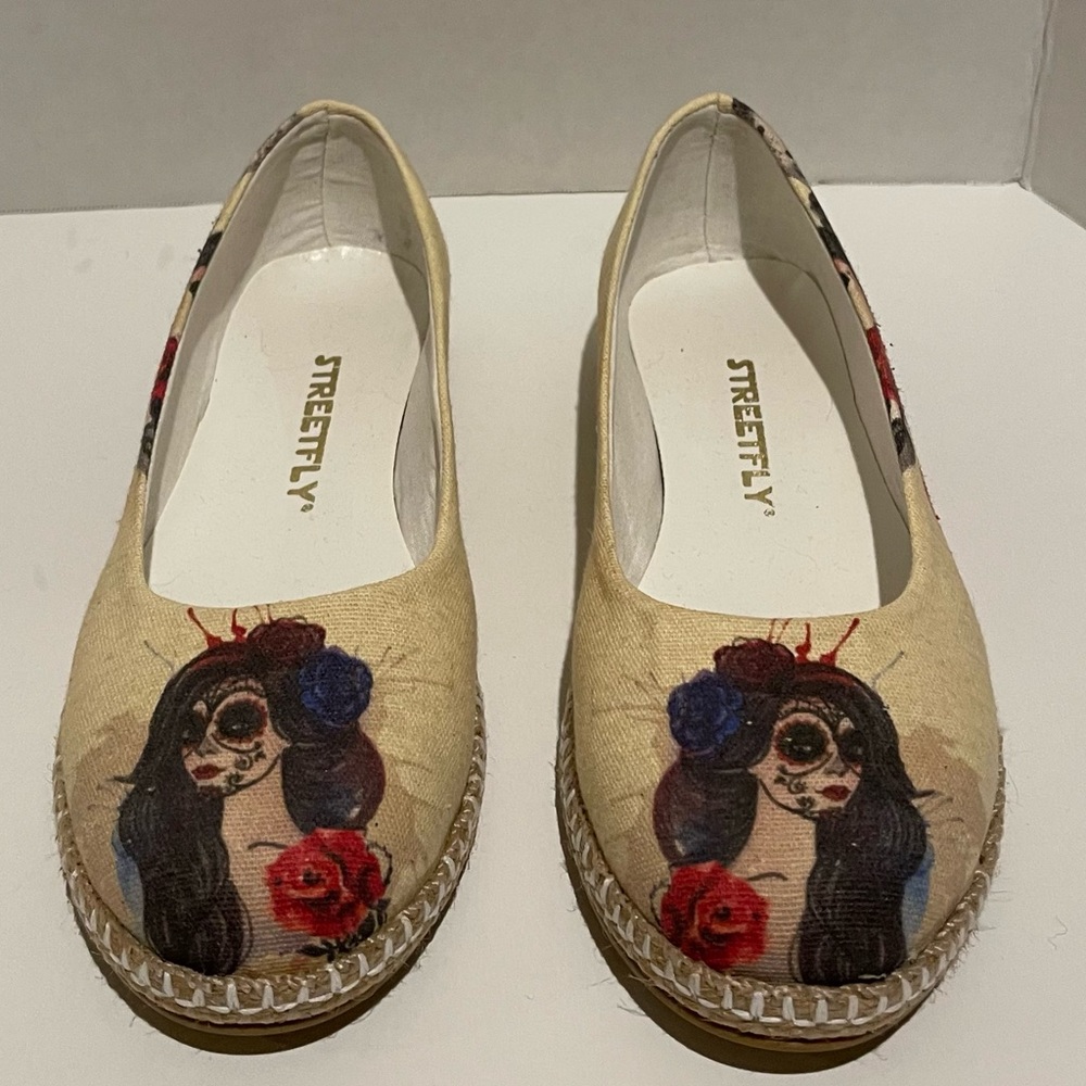 STREETFLY Day of the Dead Women’s shoes.